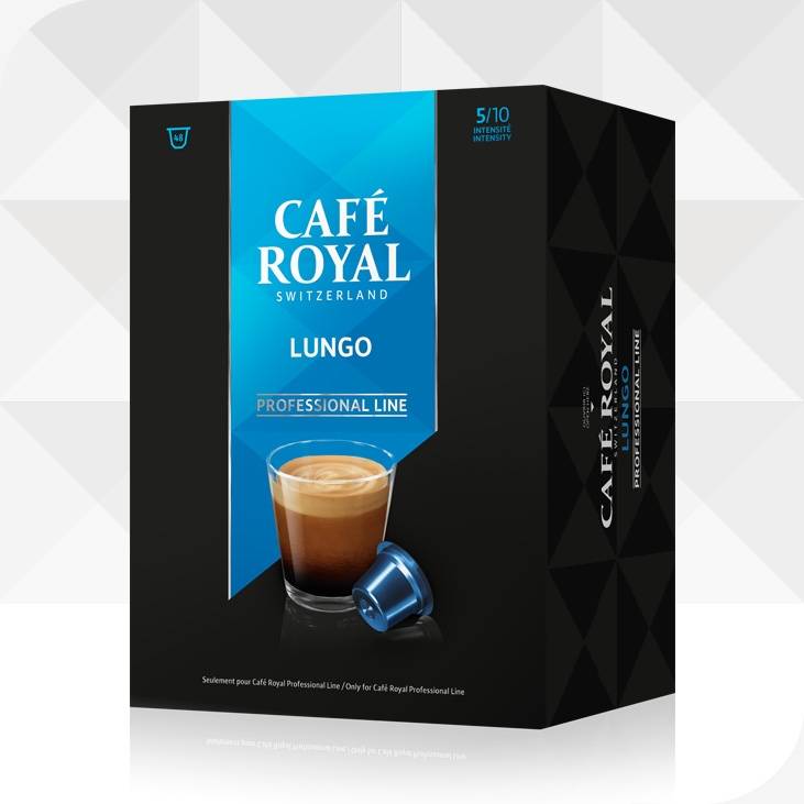 48 Capsules LUNGO Café Royal Pro